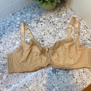 Amoureuse tan underwire bra size 40 D